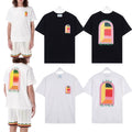 Casablanca Art Print Loose Unisex Short Sleeve Graphic T-Shirt
