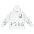 AMIRI Flame Cross Graphic Hoodie